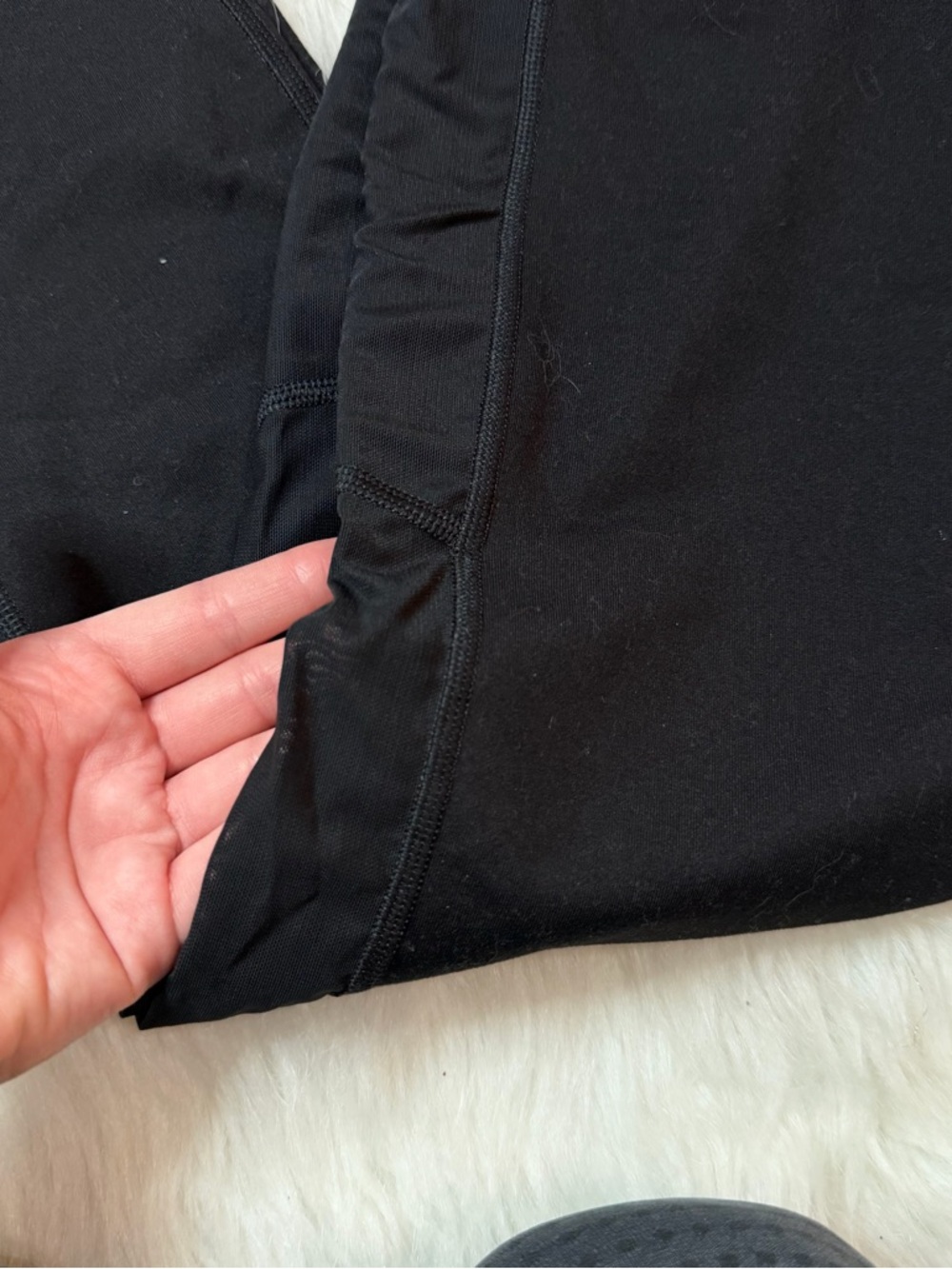 Fabletics PowerHold Black Leggings - Picture 3 of 3